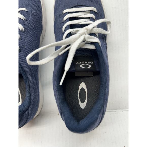 Oakley Canvas Flyer Men's Shoes Size US 10 Universal Blue Preowned GUC - Picture 2 of 5